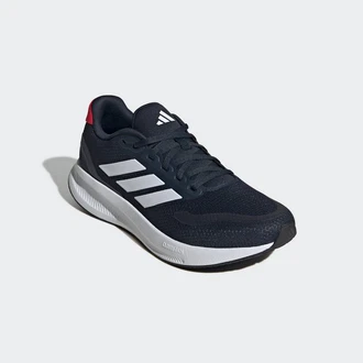 adidas Performance RUNFALCON 5 Laufschuh Dunkelblau/Hellblau/Grau