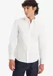 Levi's Jeanshemd BATTERY HM SHIRT SLIM Weiß/Dunkelblau/Creme/Hellblau