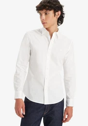 Levi's Jeanshemd BATTERY HM SHIRT SLIM mit Logobadge