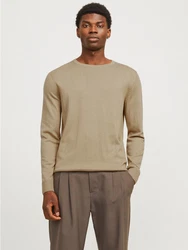 JACK & JONES Pullover JJEEmil Khaki/Beige/Braun