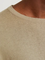 JACK & JONES Pullover JJEEmil Khaki/Beige/Braun