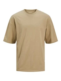 Rundhalsshirt JJECHARGE TEE O-NECK NOOS mit Rundhalsausschnitt