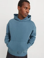 Jack & Jones Kapuzensweatshirt JJEURBAN EDGE SWEAT HOOD NOOS Blau/Grau/Dunkelblau/Hellblau