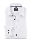OLYMP Businesshemd Luxor modern fit Creme/Weiß/Dunkelblau