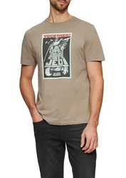 s.Oliver Shirt STAR WARS Khaki/Beige/Braun/Grau