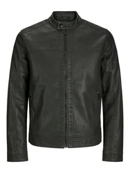 Jack & Jones Jacke JJEWarner (1-St) Dunkelgrün/Dunkelgrau