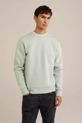 WE Fashion Sweater Hellgrün/Hellblau/Grün