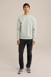 WE Fashion Sweater Hellgrün/Hellblau/Grün