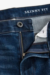 Next Skinny-fit-Jeans Authentische Blau/Dunkelblau/Hellblau
