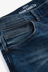 Next Skinny-fit-Jeans Authentische Blau/Dunkelblau/Hellblau