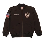 Mitchell & Ness Collegejacke NFL Raiders Dunkelbraun/Braun/Khaki/Schwarz/Dunkelrot/Dunkelblau/Grau