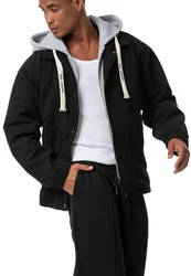RedBridge Winterjacke mit Kapuze Schwarz