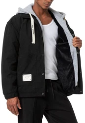 RedBridge Winterjacke mit Kapuze Schwarz