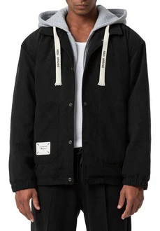 RedBridge Winterjacke mit Kapuze Schwarz
