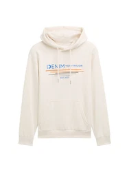 TOM TAILOR Denim Sweatshirt Hoodie mit Print 
