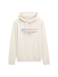 TOM TAILOR Denim Sweatshirt Hoodie mit Print 