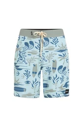 Boxer-Badehose HYPERFREAK MYSTO SCALLOP 19'' BOARD BLUE SKY MYSTO SCALLOP