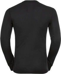 Odlo Unterhemd BL TOP Crew Neck L/S ACTIVE WA Schwarz