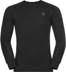 Odlo Unterhemd BL TOP Crew Neck L/S ACTIVE WA Schwarz