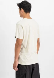 ALPHA INDUSTRIES T-Shirt Weiß/Khaki
