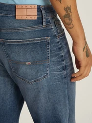 Tommy Jeans Regular-fit Jeans RYAN RGLR STRGHT mit Logoprägung blau