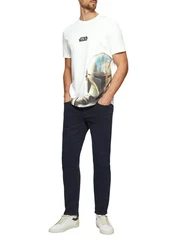s.Oliver Shirt STAR WARS Weiß/Creme/Schwarz