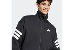 adidas Sportswear Outdoorjacke FI 3S TT Schwarz/Dunkelgrau/Hellgrau
