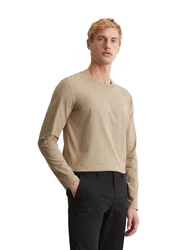 Marc O'Polo Shirt Khaki/Beige