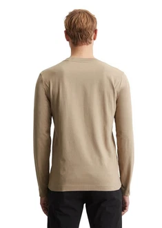 Marc O'Polo Shirt Khaki/Beige