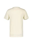 LERROS Basic T-Shirt mit Logostitch Khaki/Creme/Beige/Weiß/Gelb
