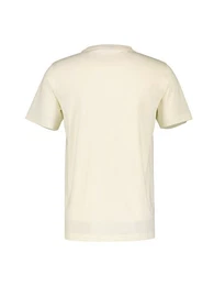 T-Shirt Basic T-Shirt mit Logostitch, unifarben