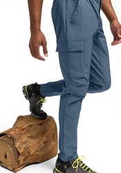 Maier Sports Trekkinghose Fenit M He-Hose Blau/Dunkelblau/Hellblau