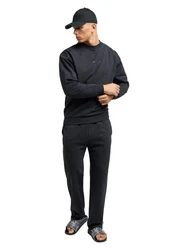CARLO COLUCCI Sweatshirt D'ottavio Dunkelblau/Dunkelgrau/Schwarz/Grau