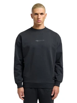 CARLO COLUCCI Sweatshirt D'ottavio Dunkelblau/Dunkelgrau/Schwarz/Grau
