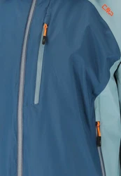 CMP Blouson Allwetterjacke MAN JACKET ZIP HOOD blau (60)