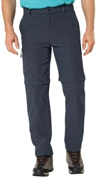 Spitzbergen Trekkinghose Zip-Off Dunkelblau/Blau/Grau