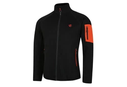 Dare2b Strickfleecejacke Torrek Mountain Fleece Midlayer Orange/Rot/Schwarz