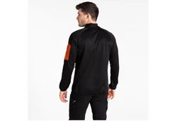 Dare2b Strickfleecejacke Torrek Mountain Fleece Midlayer Orange/Rot/Schwarz