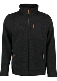 Strickfleecejacke OP7 Jagd Fleecepullover Strickfleece Freizeitpullover hochgeschlossen