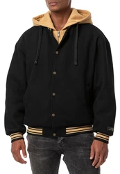 RedBridge Winterjacke Sportlicher Stil Schwarz/Dunkelblau