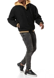 RedBridge Winterjacke Sportlicher Stil Schwarz/Dunkelblau