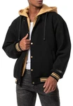 RedBridge Winterjacke Sportlicher Stil Schwarz/Dunkelblau