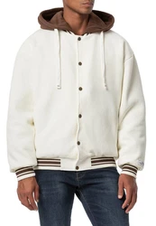 RedBridge Winterjacke Sportlicher Stil Beige/Creme/Weiß/Khaki