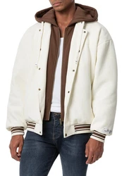 RedBridge Winterjacke Sportlicher Stil Beige/Creme/Weiß/Khaki