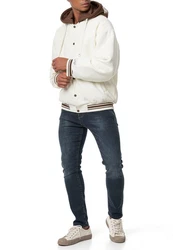 RedBridge Winterjacke Sportlicher Stil Beige/Creme/Weiß/Khaki