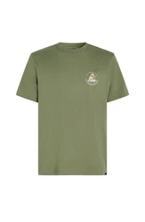 O'Neill T-Shirt TRVLR BACK PRINT T-SHIRT GRÜN
