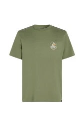 T-Shirt TRVLR BACK PRINT T-SHIRT DEEP LICHEN GREEN