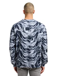 CARLO COLUCCI Sweatshirt Dotti Grau/Hellblau/Dunkelblau/Blau