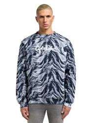 CARLO COLUCCI Sweatshirt Dotti Grau/Hellblau/Dunkelblau/Blau