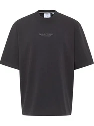 CARLO COLUCCI T-Shirt Donner Dunkelgrau/Schwarz/Dunkelblau/Beige